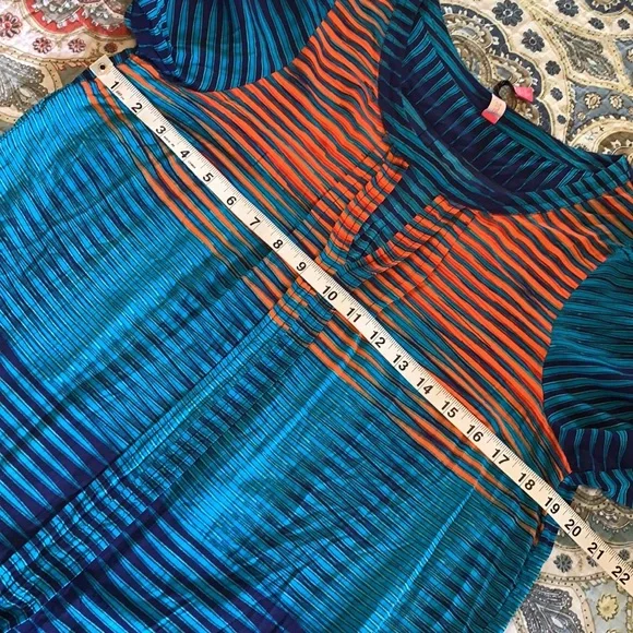 Plenty by Tracy Reese hi-lo striped tunic M - Picture 6 of 10